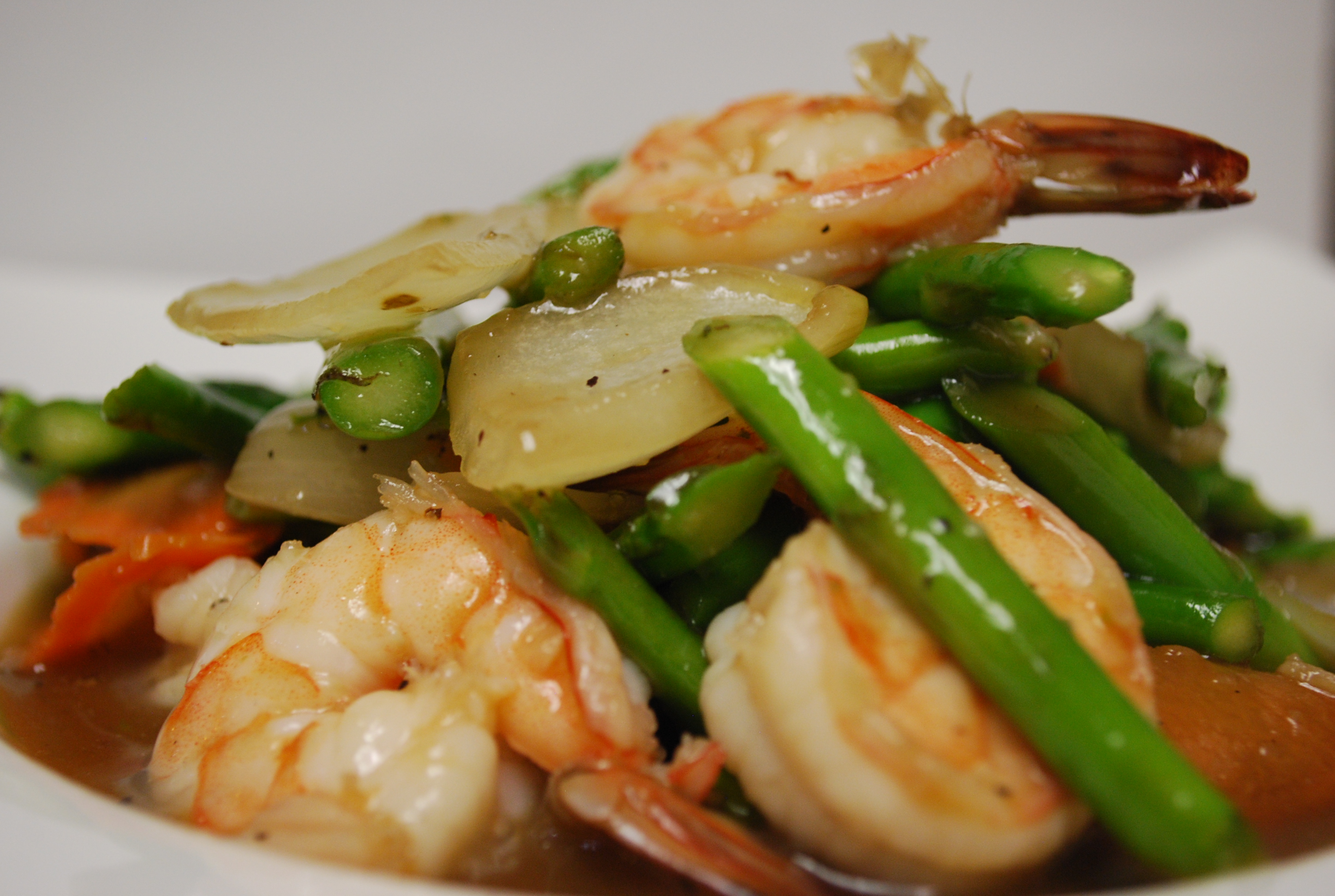 Shrimp with Asparagus